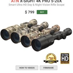 ATN X SIGHT 4K PRO