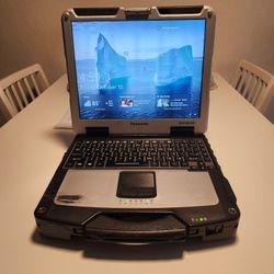 Toughbook laptop CF-31 MK5, 13.1" 
Intel Core i5 5th Gen 
Windows 10 Pro. Microsoft office installed. 
8GB RAM 
120GB SSD 
** NO TRADES ** cord is inc