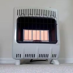 20,000 BTU Vent Free Radiant Natural Gas or Propane Dual Fuel Space Heater