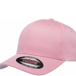 Flexfit 5001 - 6-Panel Structured Mid-Profile Cotton Twill Cap

 Color :pink