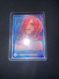 One piece card. Vinsmoke Reiju [Alternate Art] OP06-042