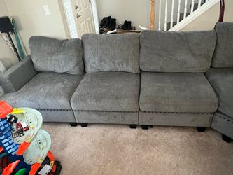 Sectional Gray Couch