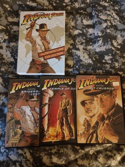 Indiana Jones DVD Movies 3 DVDs