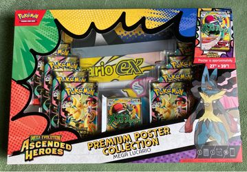 Pokemon Ascended Heroes Premium Poster Collection (Mega Lucario)