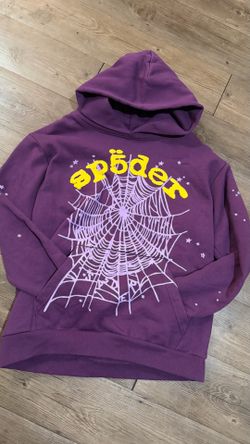 Spider hoodie Purpule
