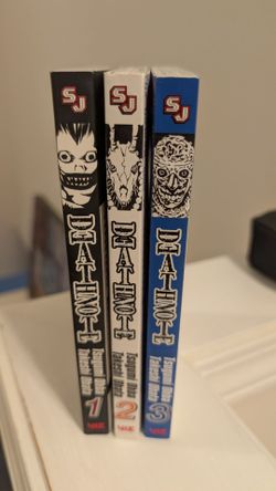 Death Note Manga Volumes 1-3