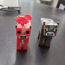 Minecraft Cow And Mooshroom Cow