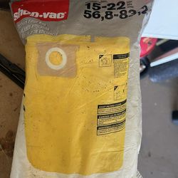 Shop vac efficiency filter