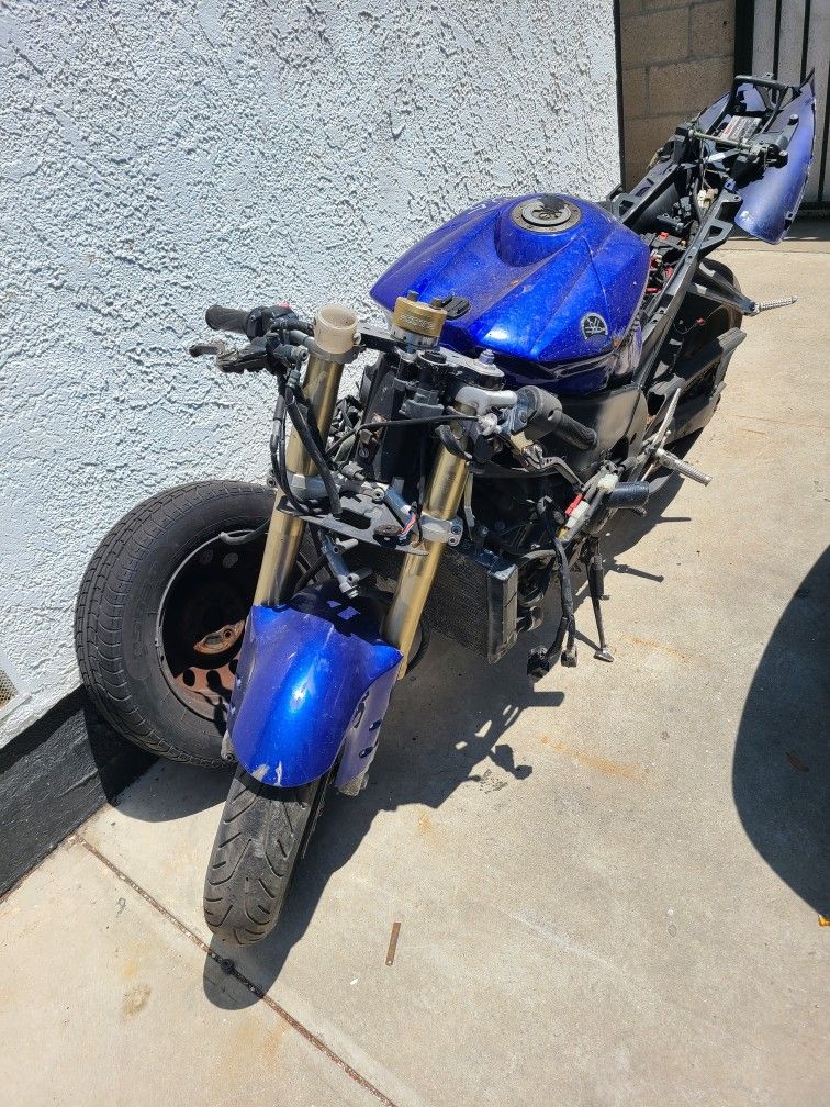 04 Yamaha R1 For Parts Mtorcycle Bike Scott's And Power Commander