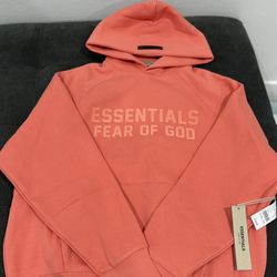 Coral Essential Hoodies 