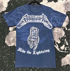 Metallica Ride The Lightning Rock Album Shirt