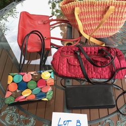 Lot B: Assorted Purses