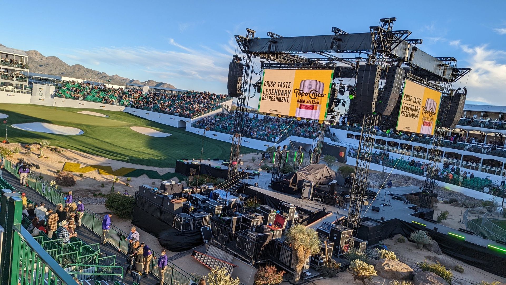 Walker Hayes & Maroon 5 - Concert at the Coliseum - 16th Hole Waste Management Phoenix Open