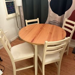 Wooden Kitchen Table Set 