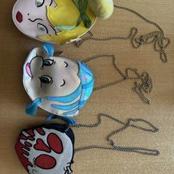 Lot Of THREE Danielle Nicole for Disney Collectible Bags