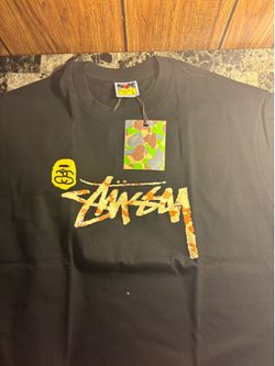 Bape x stussy shirt