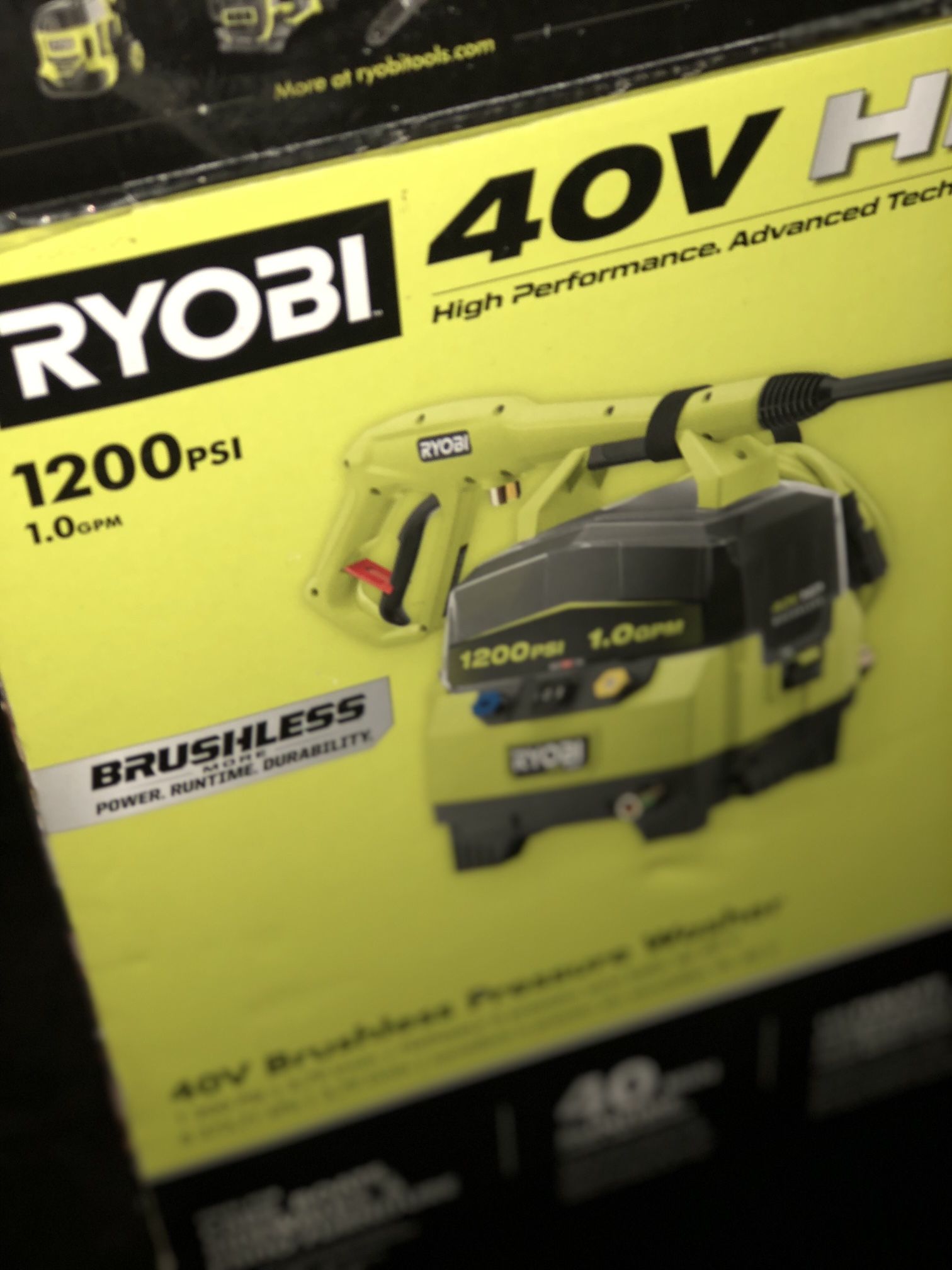 Riobi Pressure Washer