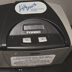 Affordable Fargo DTC400e ID Card Printer - Works!