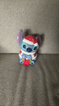 Disney Holidays Stitch Christmas Cookie Jar