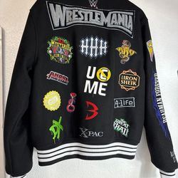 *NEW RARE* Medium + Large Available WWE Wrestlemania Official Varisty Jacket