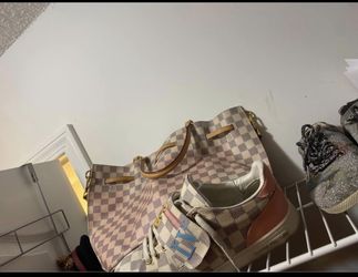 Louis Vuitton Matching Sneakers And Bag 