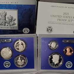2025 United States Mint Proof Set $250