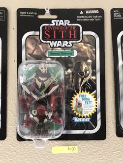 STAR WARS Vintage Collection General Grievous 3.75” action figure NIB