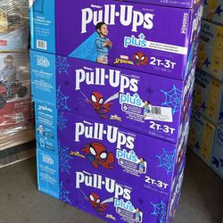 Pull Ups Plus Training pants, 2T-3T, 128 Count