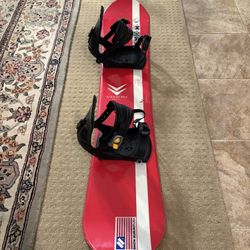 Vision Snowboard with Bindings 