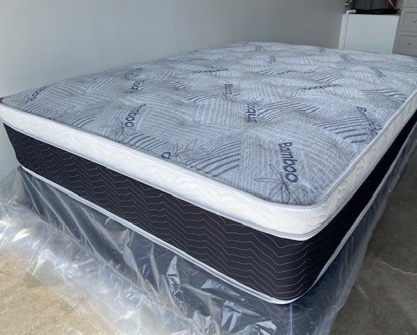 Full Euro Bamboo Pillow Top!!