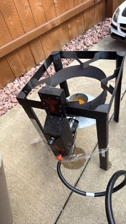 Loco high pressure burner cookstand