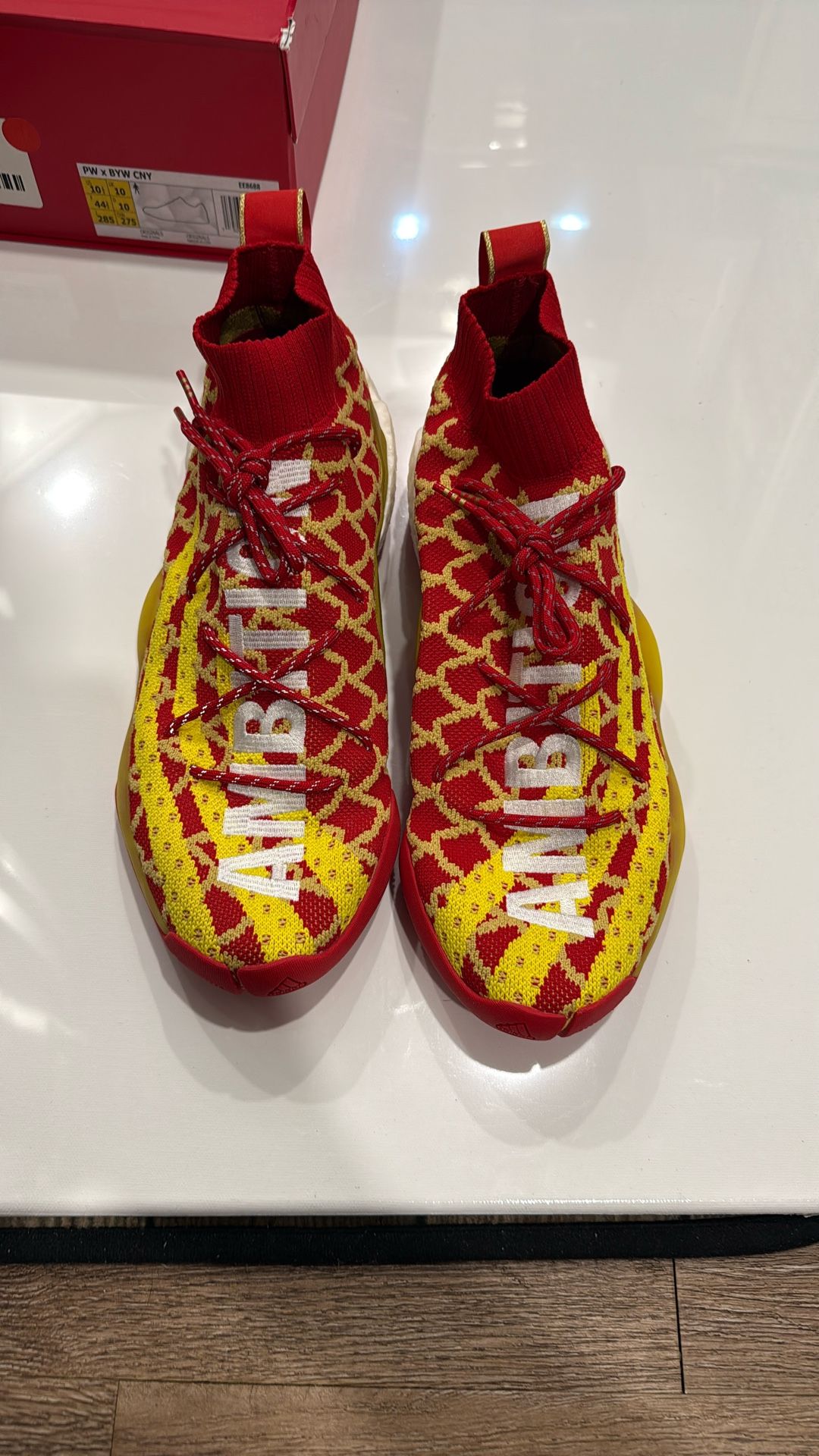 Adidas Pharrell Williams X Byw Chinese New Year Sz10.5