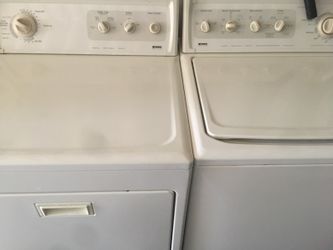 Kenmore washer ans dryer set work perfect delivery install old removal available
