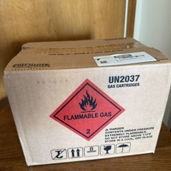 12 Pack Of Butane Fuel Canisters