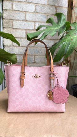 Coach Mollie 25 Tote powder pink