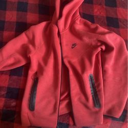 university red nike tech hoodie 