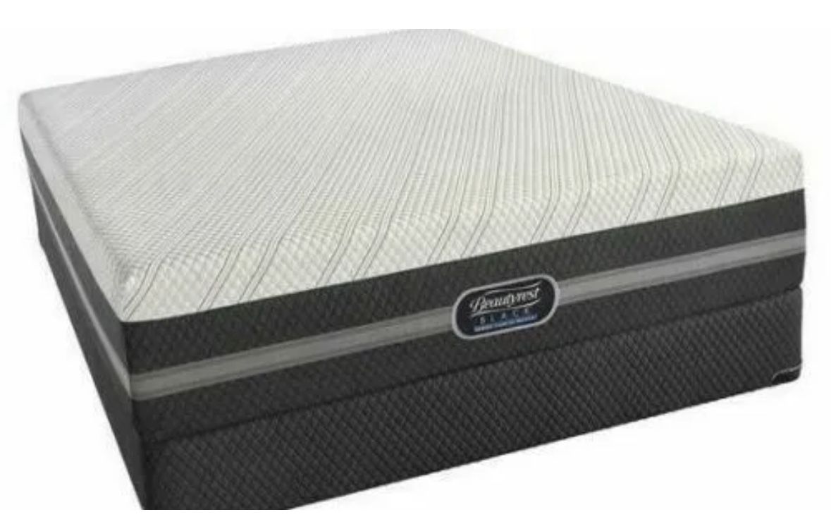 Simmons Queen Beautyrest Blackice Aubrie Luxury Firm Mattress
