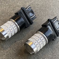 3057 3157 RED COLOR LED WEDGE BULBS $15