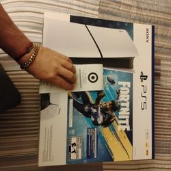 PlayStation 5 Slim Disc Fortnite Bundle Brand New In Box Comes With Receipt Unopened $400 Prices Firm