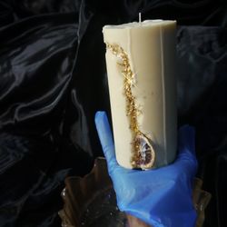 Sunrise Sunset Large Spring Candle