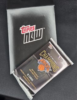 2026 Topps NOW NBA Champions New York Knicks  16 Card Team Set Sealed Pack