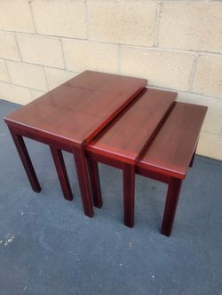 Mid Century Danish Nesting Tables