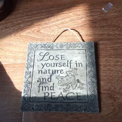 Outdoor Garden Sign-Lose Yourself In Nature 