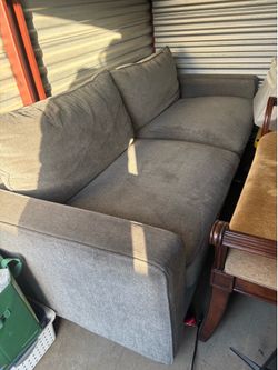 For sale couch and adamant bouth for  $100 dollars