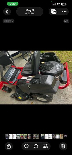 Troy-Bilt Mustang 50 Zero Turn Mower 25hp Kohler engine