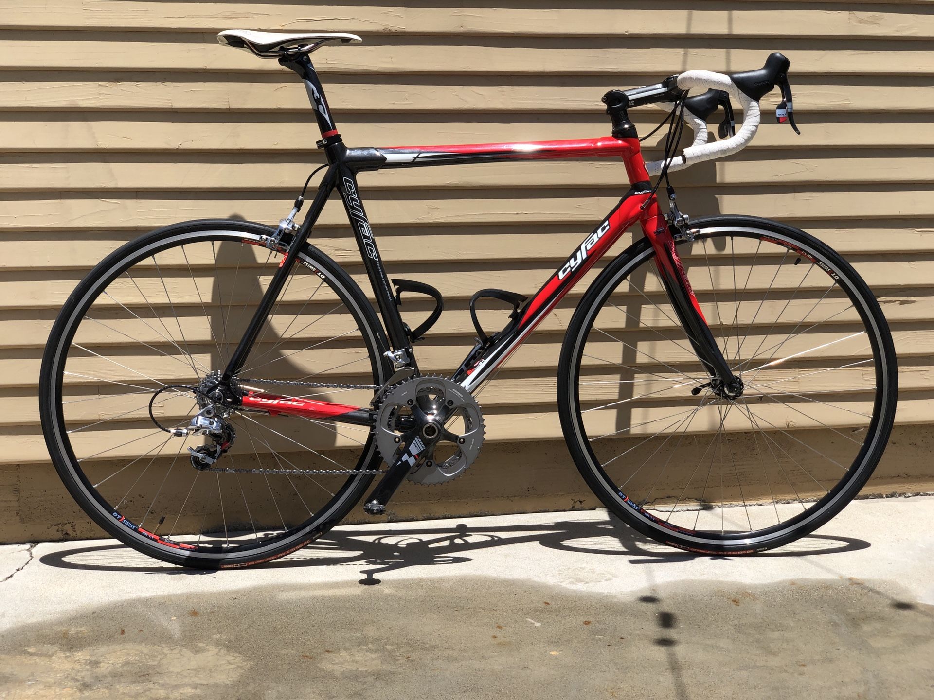Cyfac Gothica road bike w/ SRAM Red, Size 58