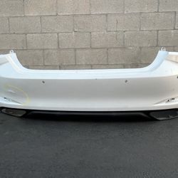 2019-2023 LEXUS ES 350 REAR BUMPER COVER W/SENSOR HOLES OEM