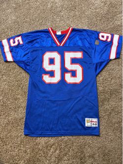 Vintage Wilson Buffalo Bills Bryce Paup Made In USA NFL Jersey Men Size 46 Large