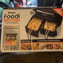 Ninja Foodi 2 Basket DualZone Air fryer 