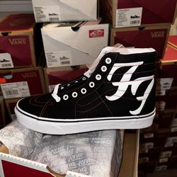 Vans Foo Fighters 25th Anniversary Sk8 Hi Mens 9.0